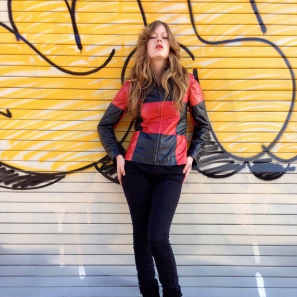 Vintage leather jacket